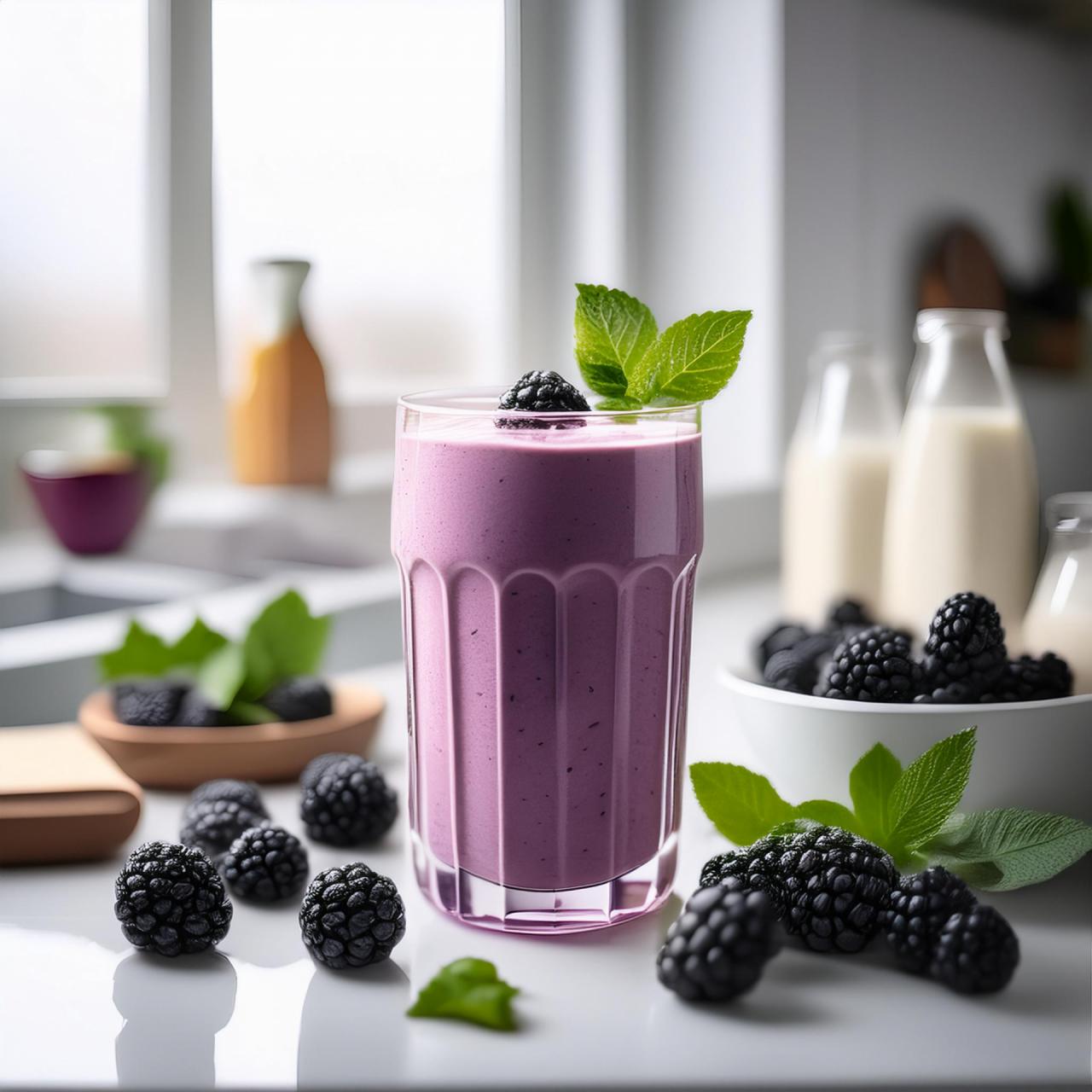 Kırmızı Meyveli Smoothie
